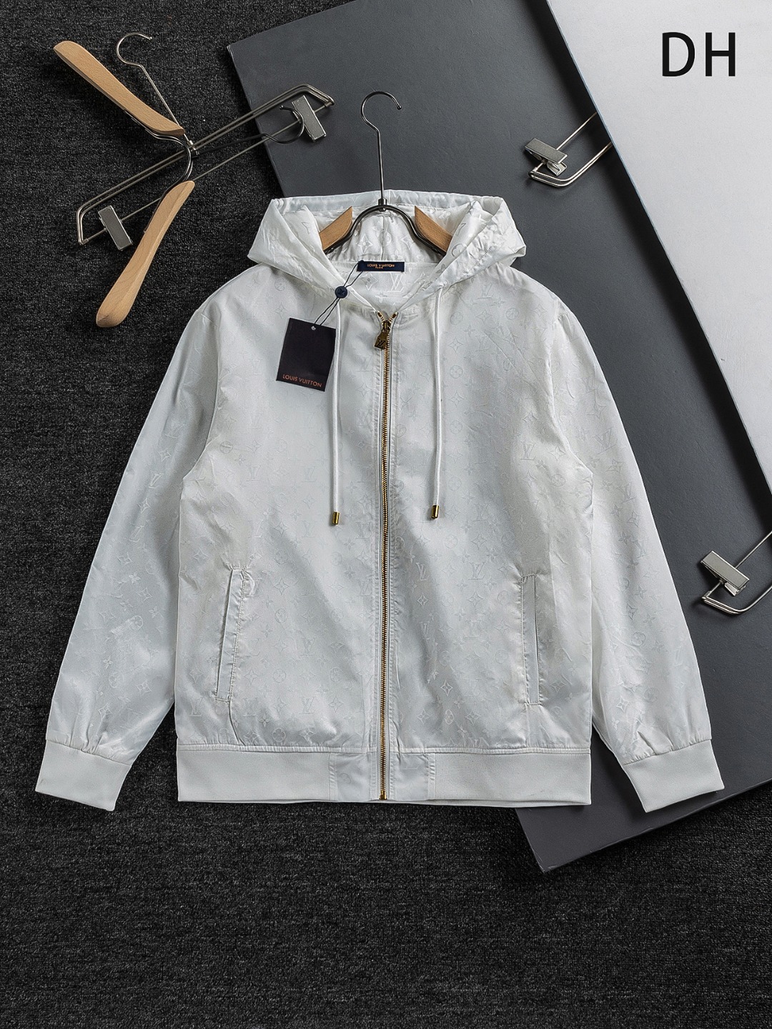 Louis Vuitton LV 루이비통 로고 후드 집업 자켓 재킷 의류