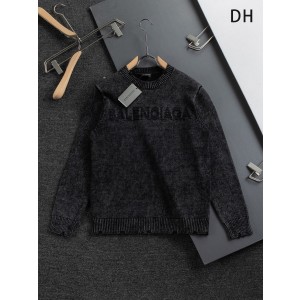 Balenciaga 발렌시아가 빈티지 로고 니트 의류