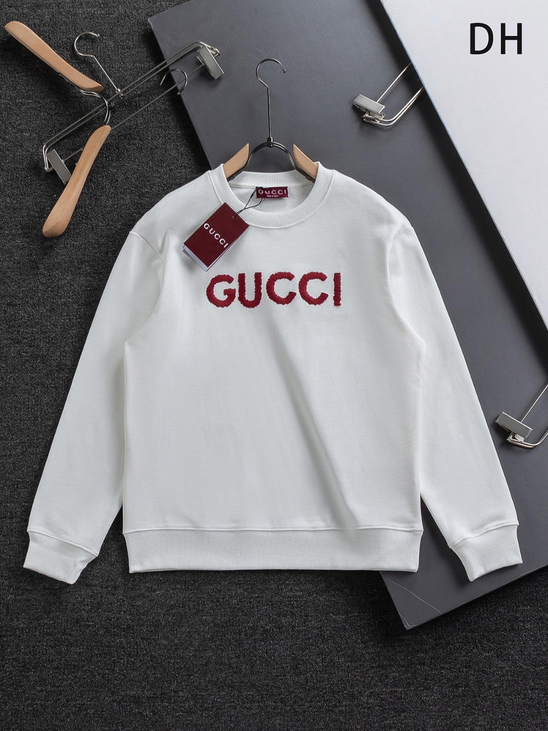 Gucci 구찌 로고 자수 맨투맨 티셔츠 의류