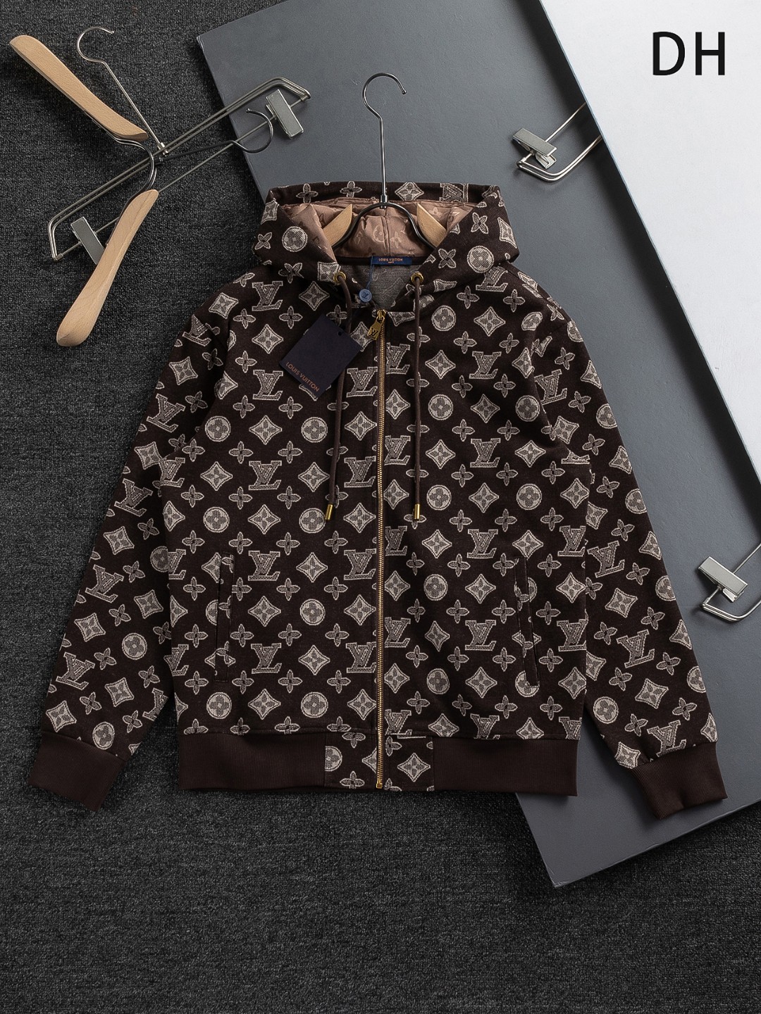 Louis Vuitton LV 루이비통 모노그램 후드 집업 자켓 재킷 의류