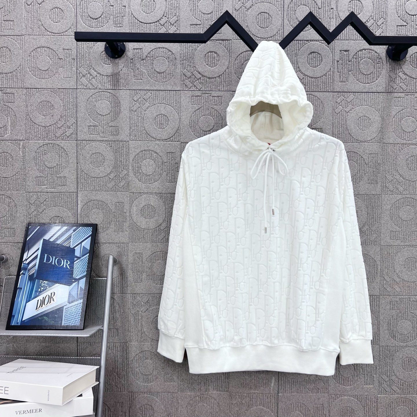 Dior CD 디올 클래식 자가드 로고 후드티 의류