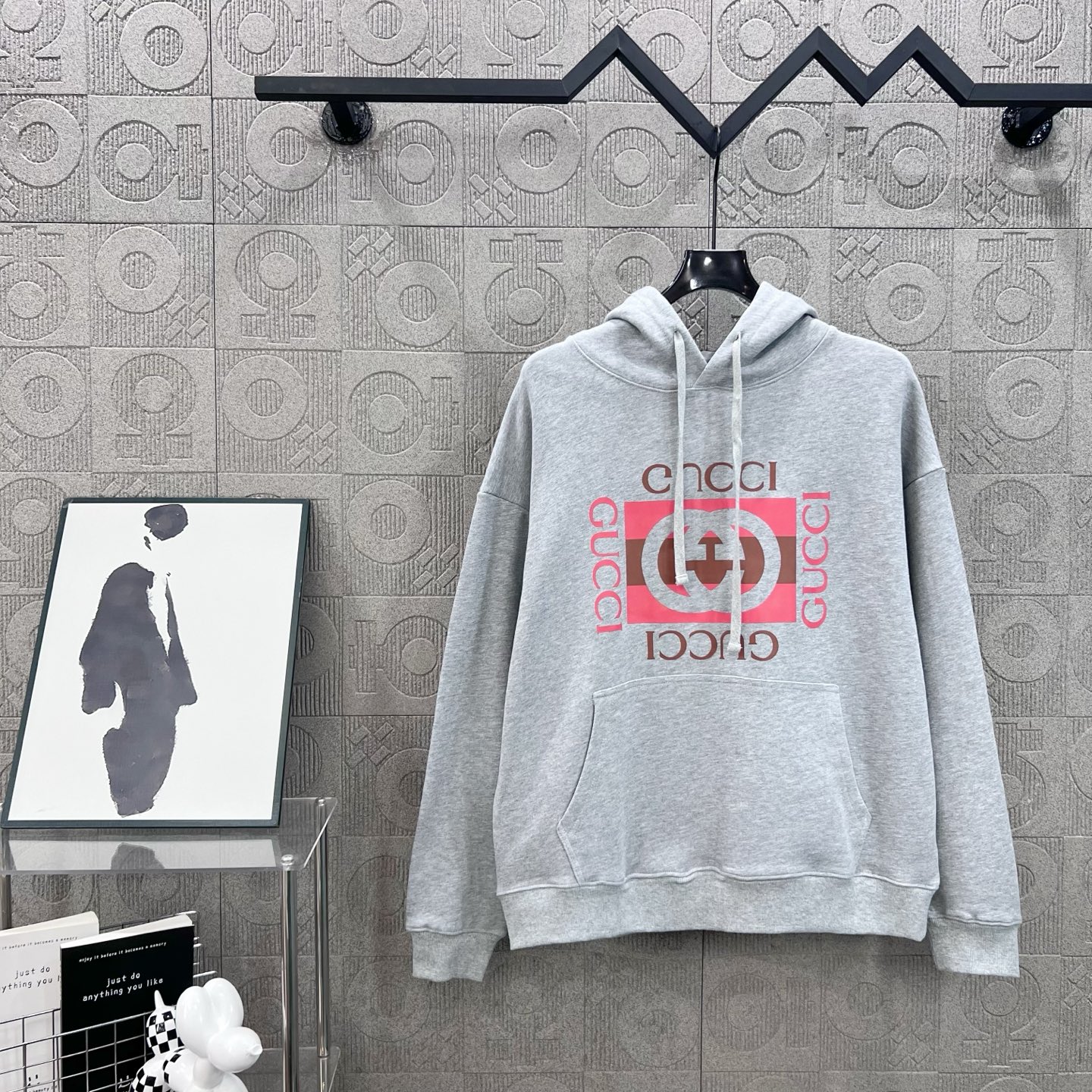 GUCCI 구찌 더블 G 로고 후드티 의류