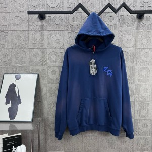 Chrome Hearts CH 크롬하츠 십자가 자수 빈티지 후드티 의류