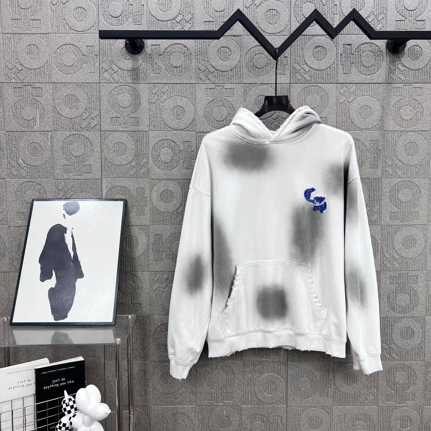 Chrome Hearts CH 크롬하츠 십자가 자수 빈티지 후드티 의류