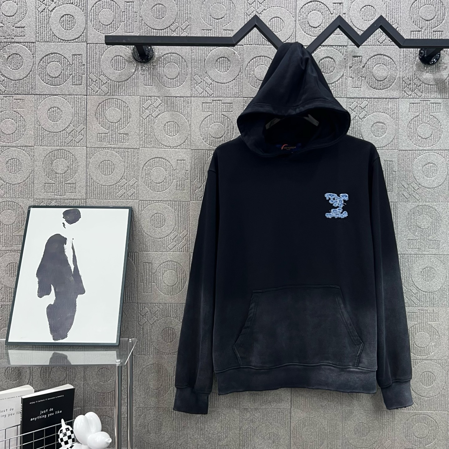 Louis Vuitton LV 루이비통 빈티지 패치 후드티 의류