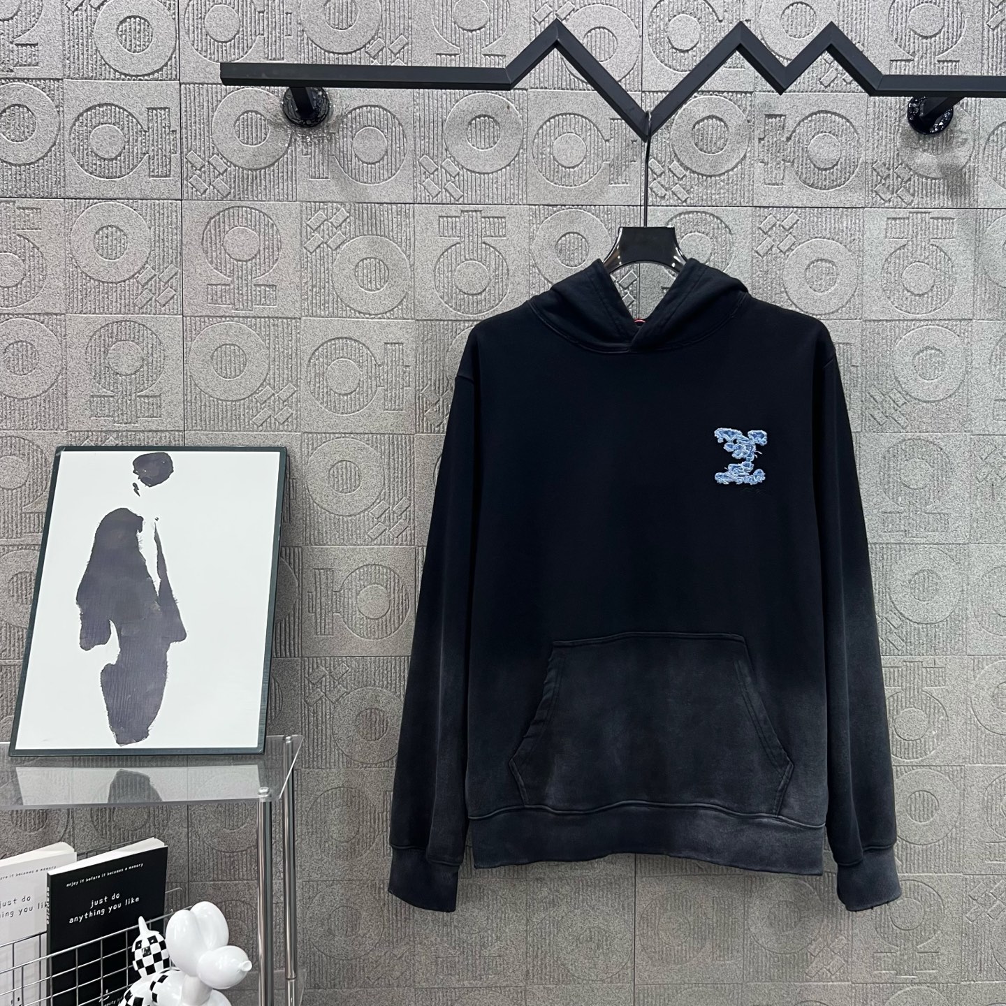 Louis Vuitton LV 루이비통 빈티지 패치 후드티 의류