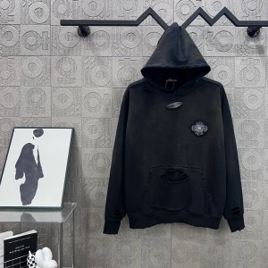 Chrome Hearts CH 크롬하츠 십자가 자수 후드티 의류