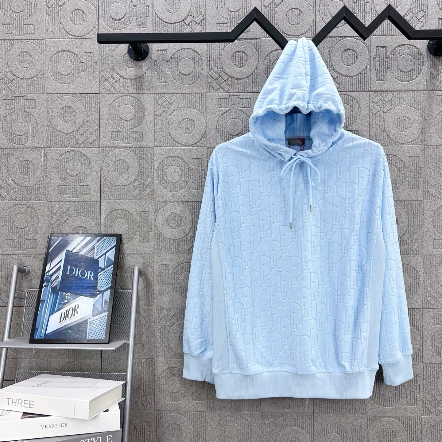 Dior CD 디올 클래식 자가드 로고 후드티 의류
