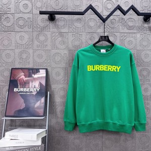 Burberry 버버리 입체 실리콘 로고 크루넥 맨투맨 티셔츠 의류