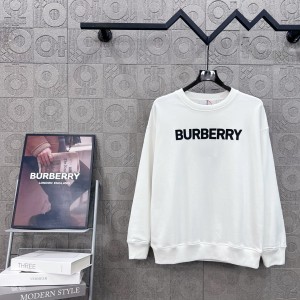 Burberry 버버리 입체 실리콘 로고 크루넥 맨투맨 티셔츠 의류