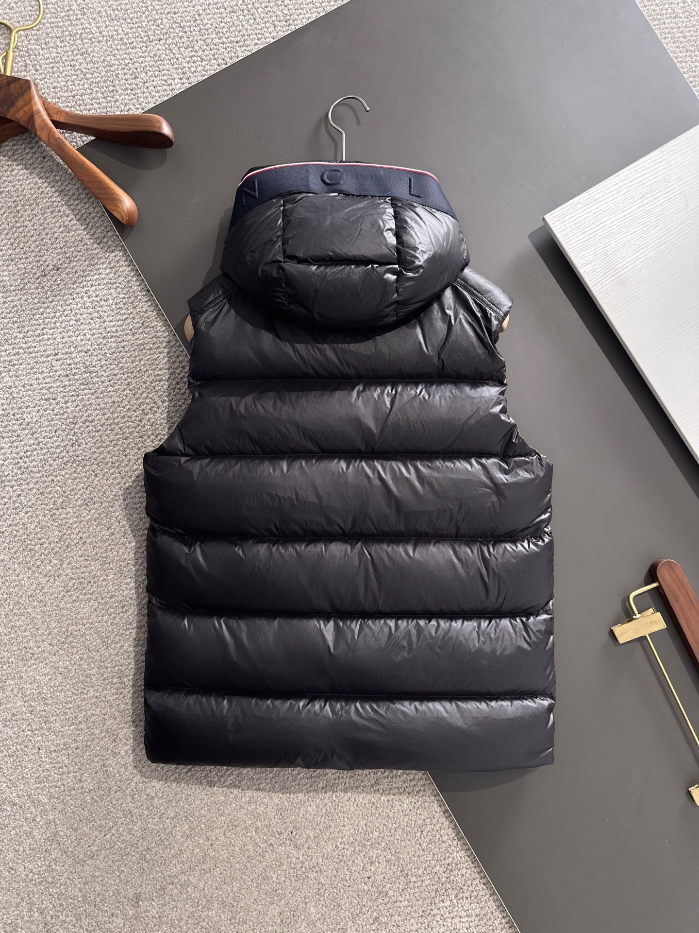 Moncler 몽클레어 몽클레르 클래식 레터링 마이 패딩 조끼 베스트 의류
