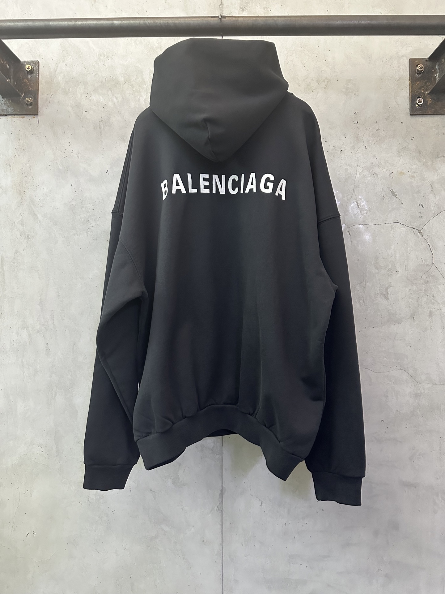 Balenciaga 발렌시아가 로고 자수 후드티 스웨트셔츠 의류