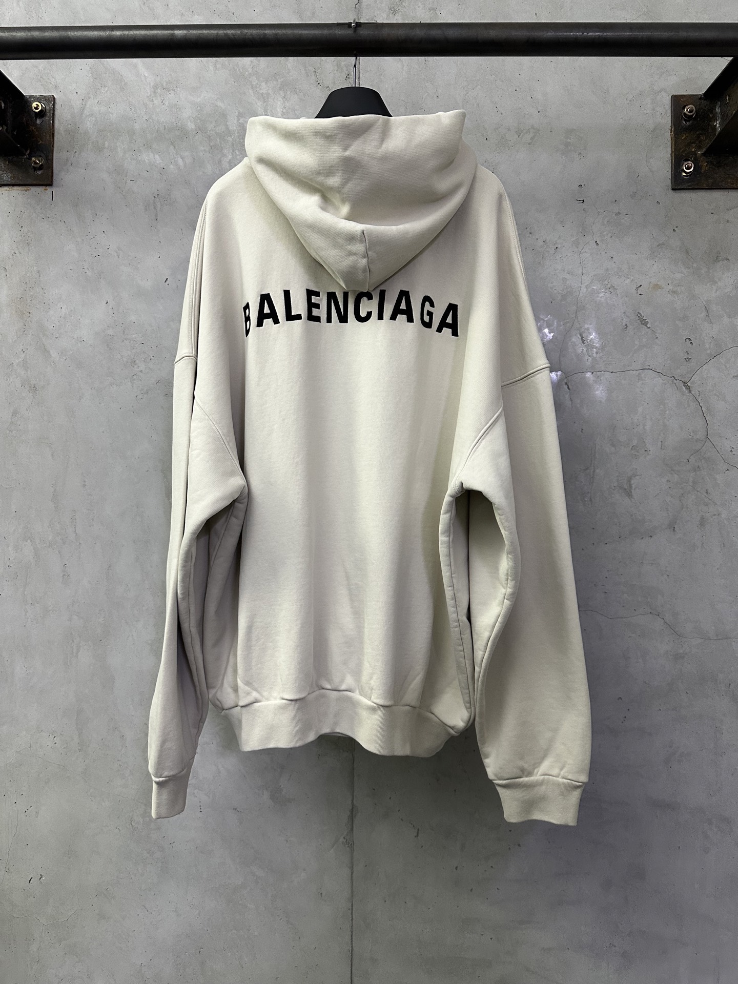 Balenciaga 발렌시아가 로고 자수 후드티 스웨트셔츠 의류