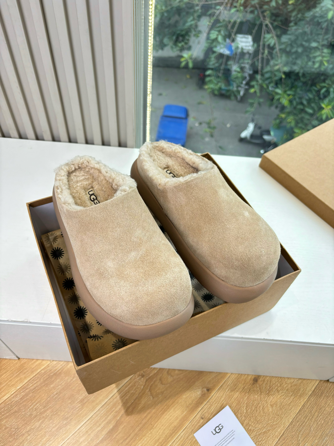 UGG 어그 커플 양털 슬리퍼 신발