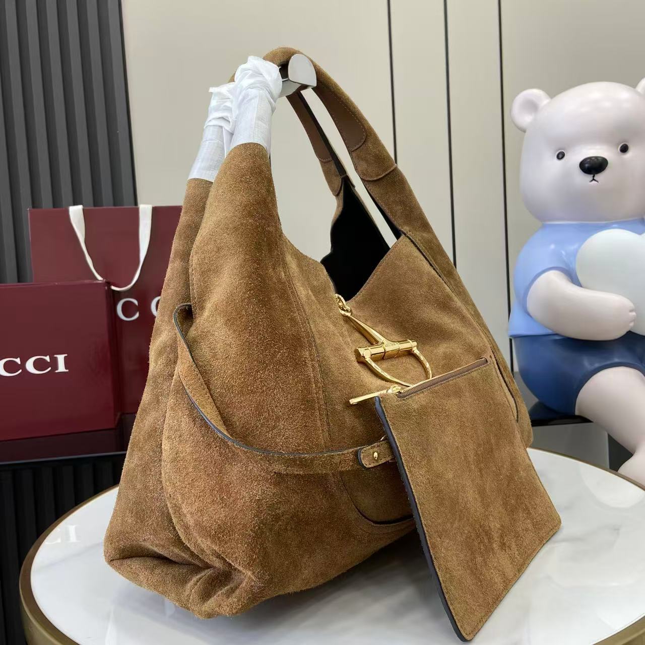 GUCCI Softbit 구찌 라지 숄더백 가방