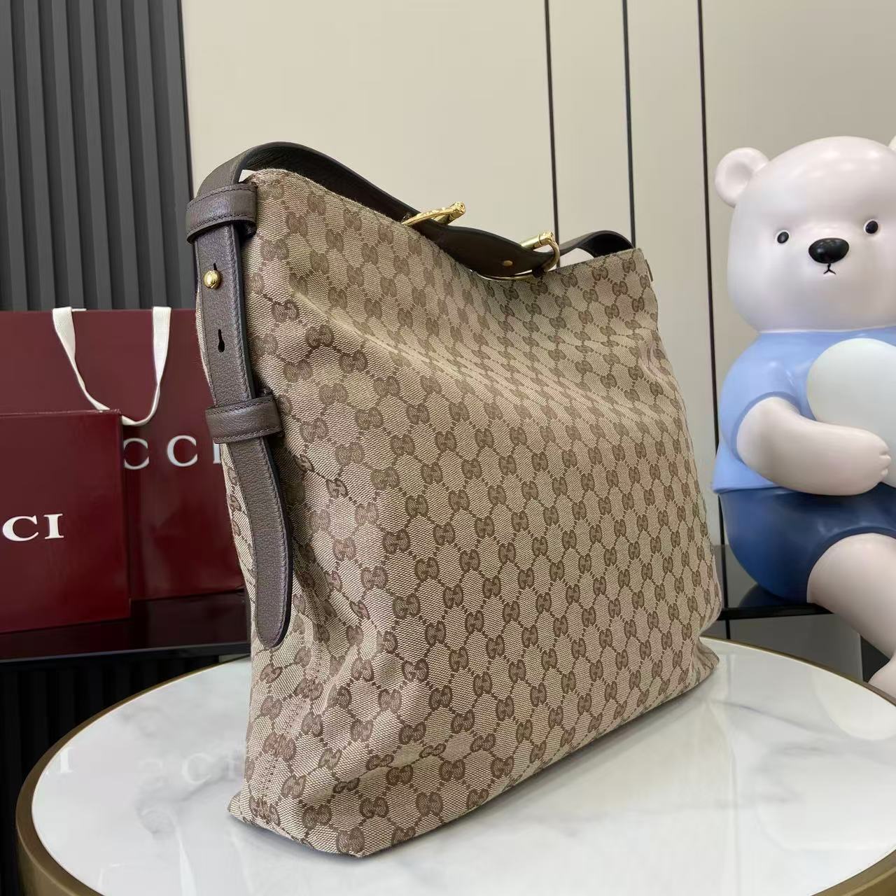 GUCCI Beatrix 구찌 라지 토트백 숄더백 가방