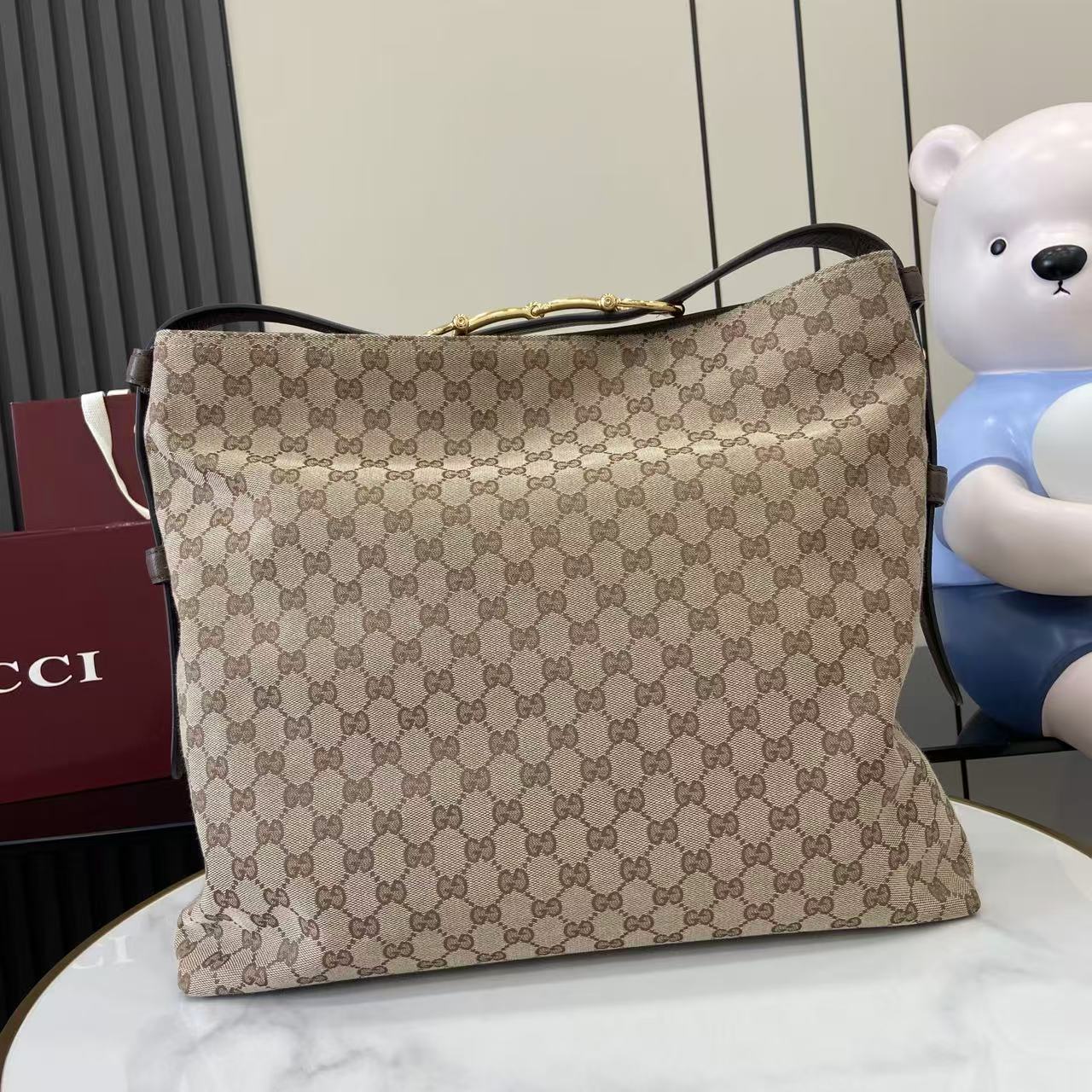 GUCCI Beatrix 구찌 라지 토트백 숄더백 가방