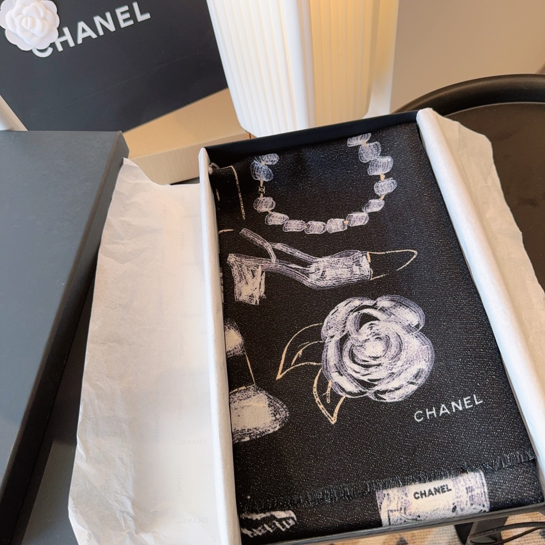 Chanel 샤넬 캐시미어 스카프 목도리 머플러