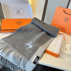 Hermes 에르메스 양면 스카프 머플러 목도리