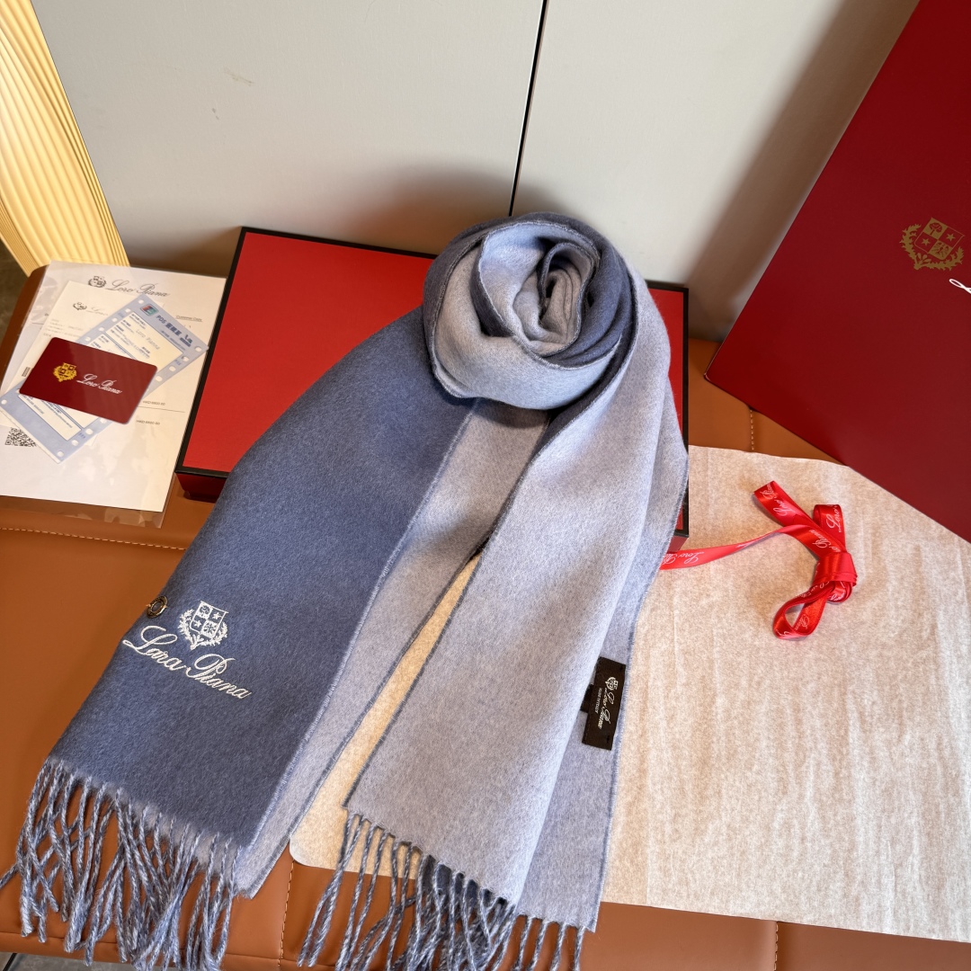 Loro Piana LP 로로피아나 프리미엄 캐시미어 스카프/숄 머플러 목도리