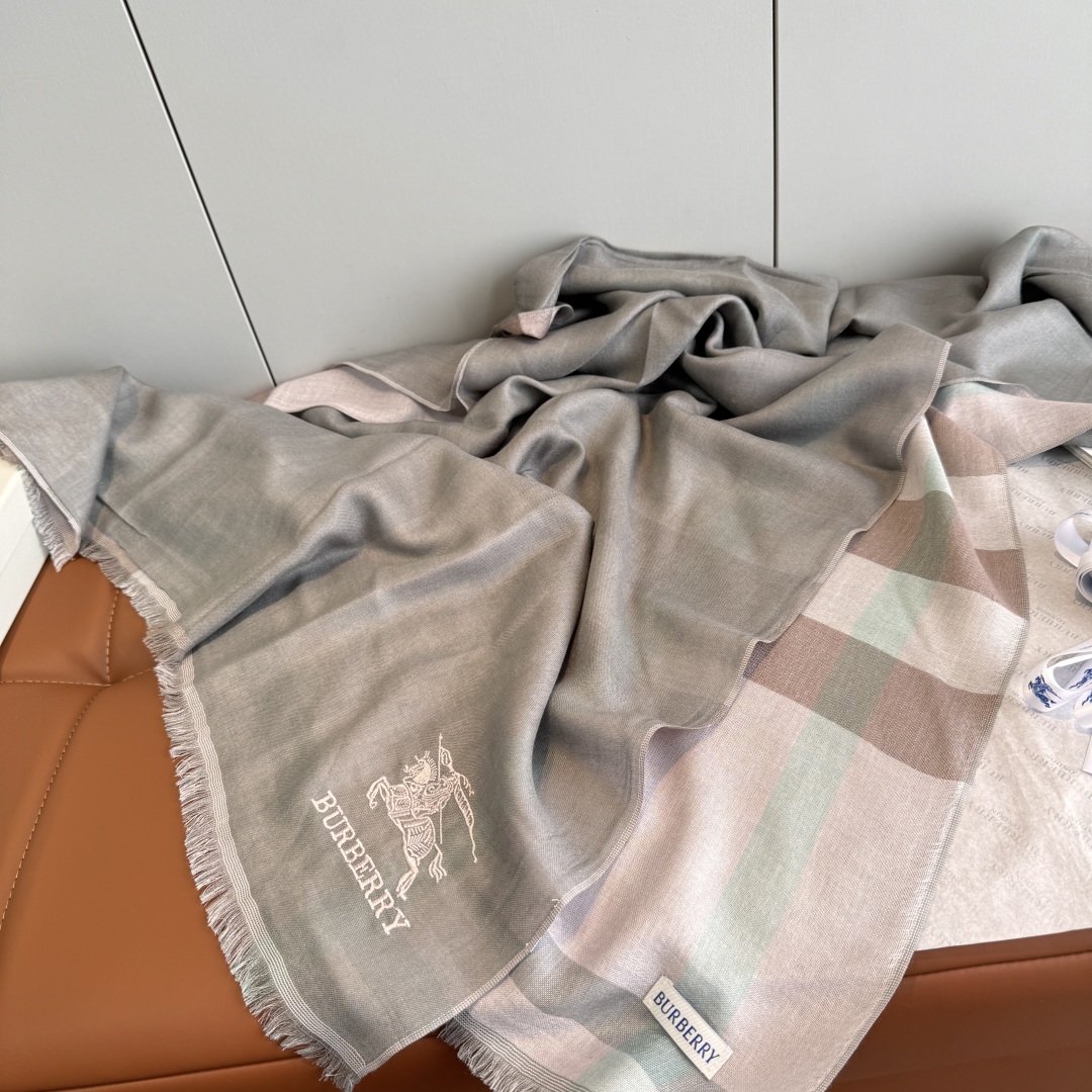 Burberry 버버리 더블 캐시미어 스카프 머플러 목도리