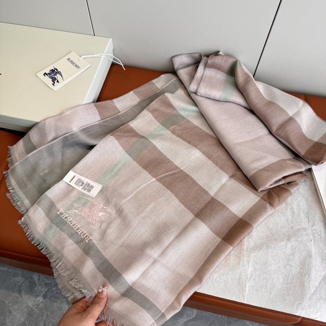 Burberry 버버리 더블 캐시미어 스카프 머플러 목도리