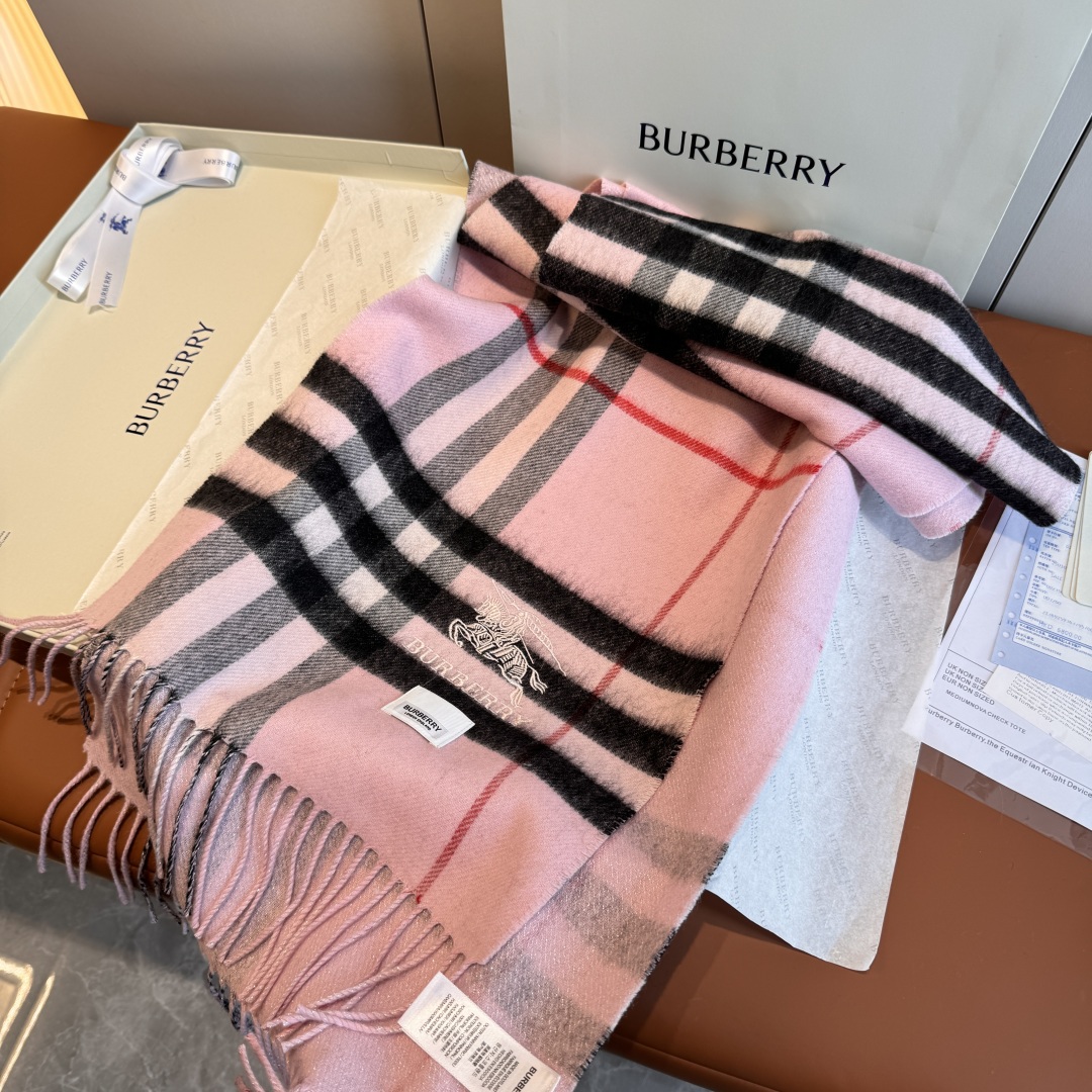 Burberry 버버리 클래식 체크 캐시미어 머플러 목도리