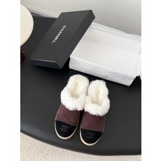Chanel 샤넬 테디 퍼 슈즈 슬리퍼 신발