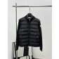 Moncler 몽클레어 몽클레르 하이넥 니트 배색 다운 점퍼 자켓 재킷 의류