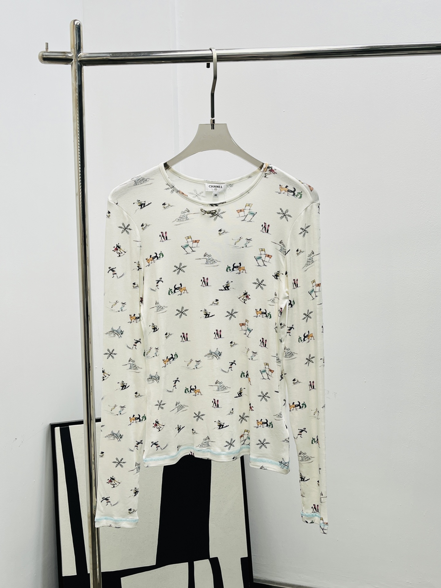 Chanel 샤넬 스키 테마 니트 의류