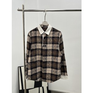 Louis Vuitton LV 루이비통 모노그램 플란넬 폴로 셔츠 의류