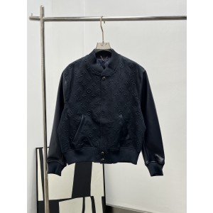 Louis Vuitton LV 루이비통 모노그램 엠보싱 베이스볼 야구 점퍼 재킷 자켓 의류