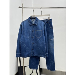 Louis Vuitton LV 루이비통 하이엔드 데님 셔츠 의류