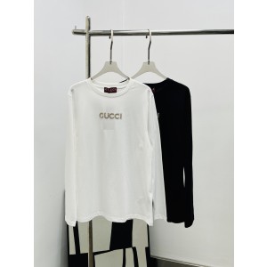 Gucci 구찌 스톤 레터링 롱슬리브 긴팔 티셔츠 의류