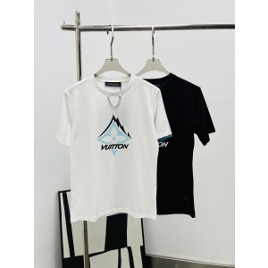 Louis Vuitton LV 루이비통 스키 컬렉션 로고 프린트 반팔 티셔츠 의류