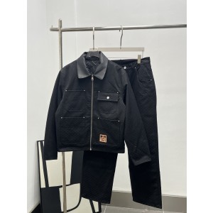 Louis Vuitton LV 루이비통 데님 자켓 + 팬츠 바지 셋업 세트 의류