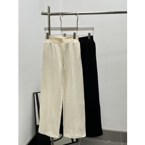 chanel 샤넬 캐주얼 하이웨이스트 와이드 팬츠 바지 의류