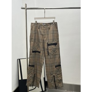 Burberry BBR 버버리 체크 포켓 팬츠 바지 의류