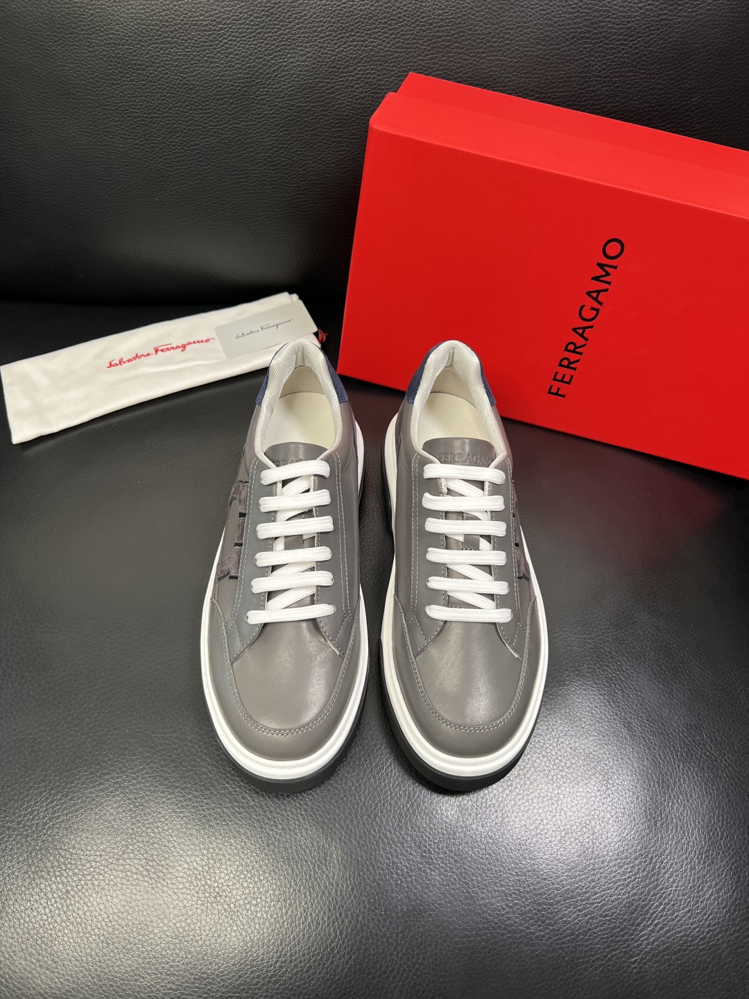 Ferragamo 페라가모 최고급 수제 스니커즈 신발