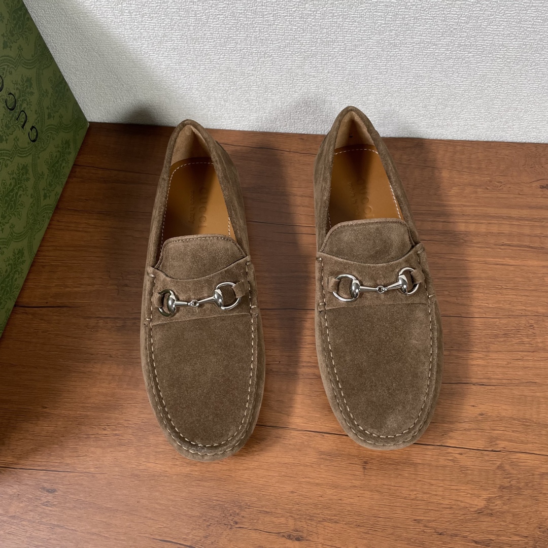 GUCCI 구찌 남성용 홀스빗 드라이빙 슈즈 로퍼 구두 신발