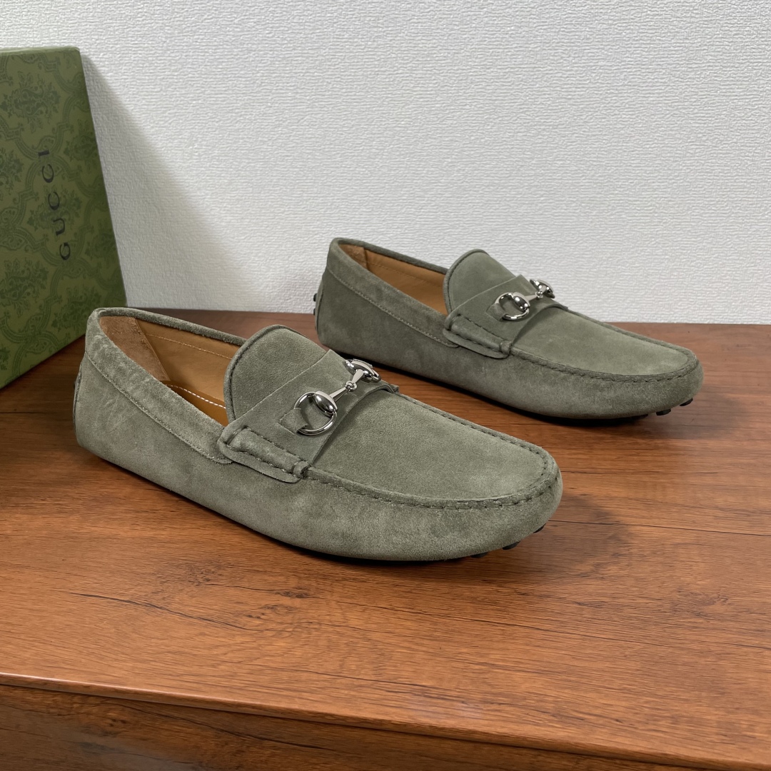 GUCCI 구찌 남성용 홀스빗 드라이빙 슈즈 로퍼 구두 신발