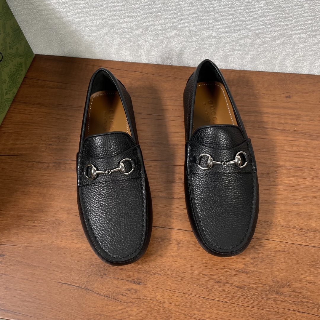 GUCCI 구찌 남성용 홀스빗 드라이빙 슈즈 로퍼 구두 신발