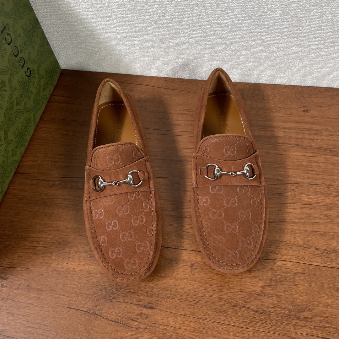 GUCCI 구찌 남성 홀스빗 드라이빙 슈즈 로퍼 구두 신발