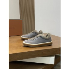 Loro Piana LP 로로피아나 남성 클래식 울 스니커즈 신발