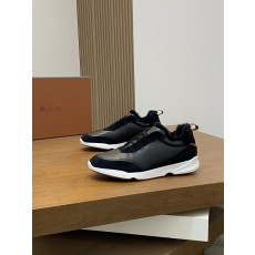 Loro Piana 로로피아나 Weekend Walk 남성 울 방한 스니커즈 신발