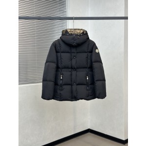 Moncler Agneux 몽클레어 몽클레르 여성 스퀘어 퀼팅 후드 숏 다운 재킷 패딩 점퍼 의류