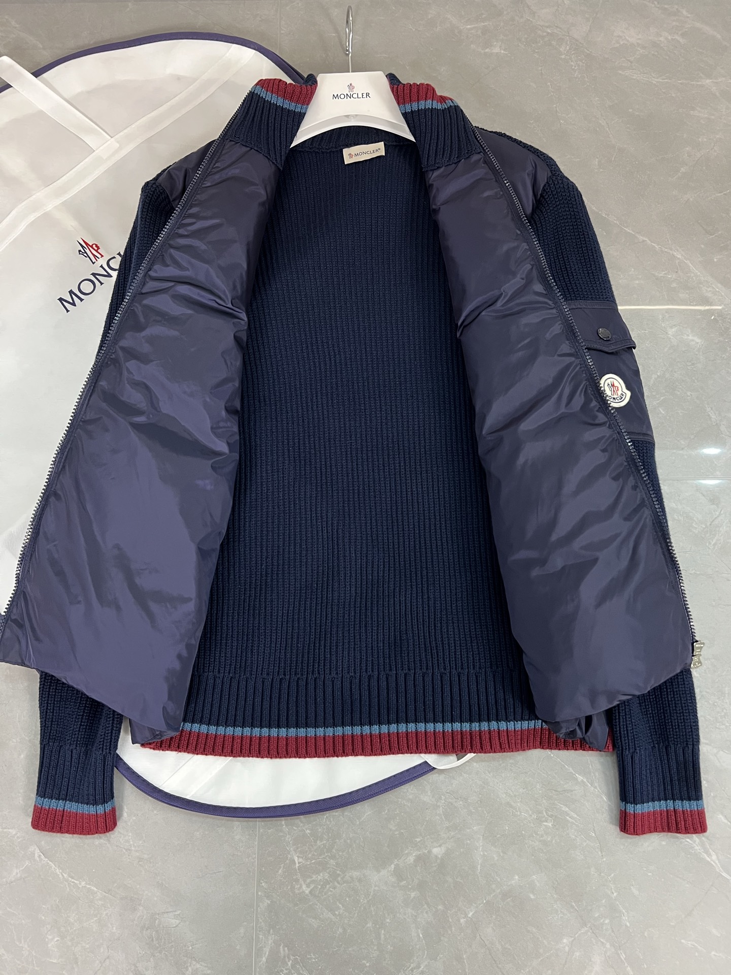 Moncler 몽클레어 몽클레르 남성 다운 니트 자켓 재킷 의류