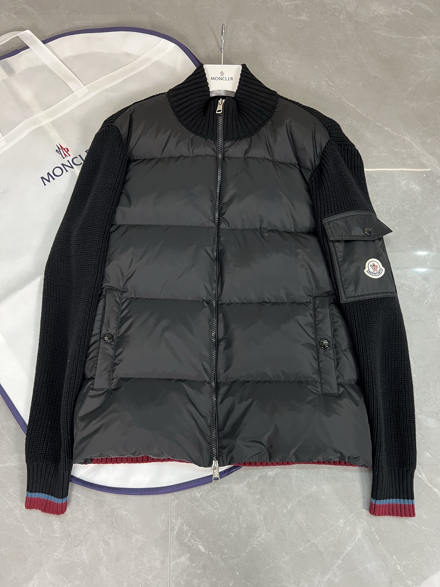 Moncler 몽클레어 몽클레르 남성 다운 니트 자켓 재킷 의류