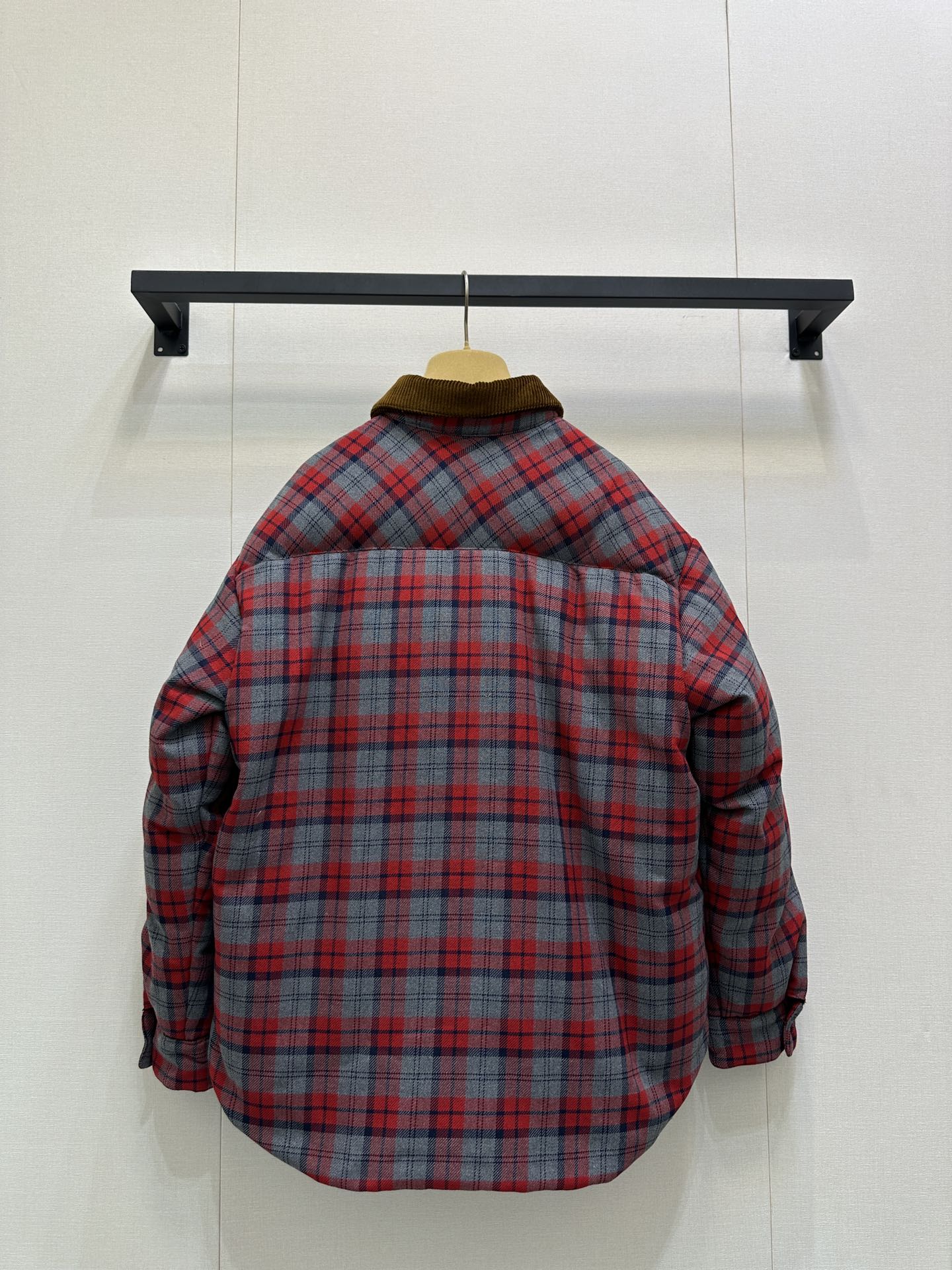 miumiu 미우미우 빈티지 체크 패턴 다운 자켓 재킷 의류