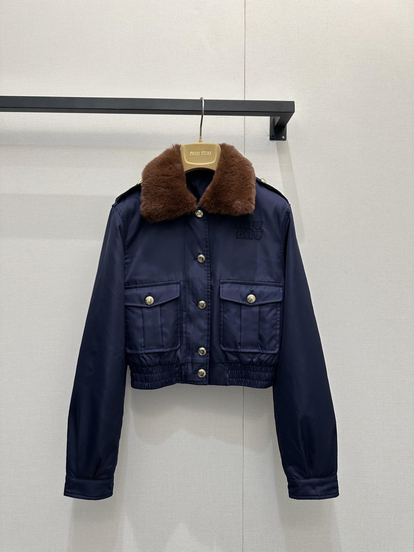 miumiu 미우미우 셋업 카라 크롭 자켓 재킷 + 미니스커트 치마 세트 의류